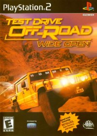 Off-Road Wide Open PAL Playstation 2 PAL box art